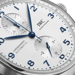 IWC Portugieser Chronograph Silver Dial Watch, 41mm Sale