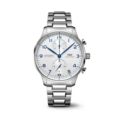 IWC Portugieser Chronograph Silver Dial Watch, 41mm Sale