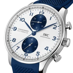 IWC Portugieser Chronograph White Dial Watch, 41mm Clearance