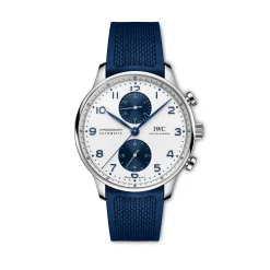 IWC Portugieser Chronograph White Dial Watch, 41mm Clearance