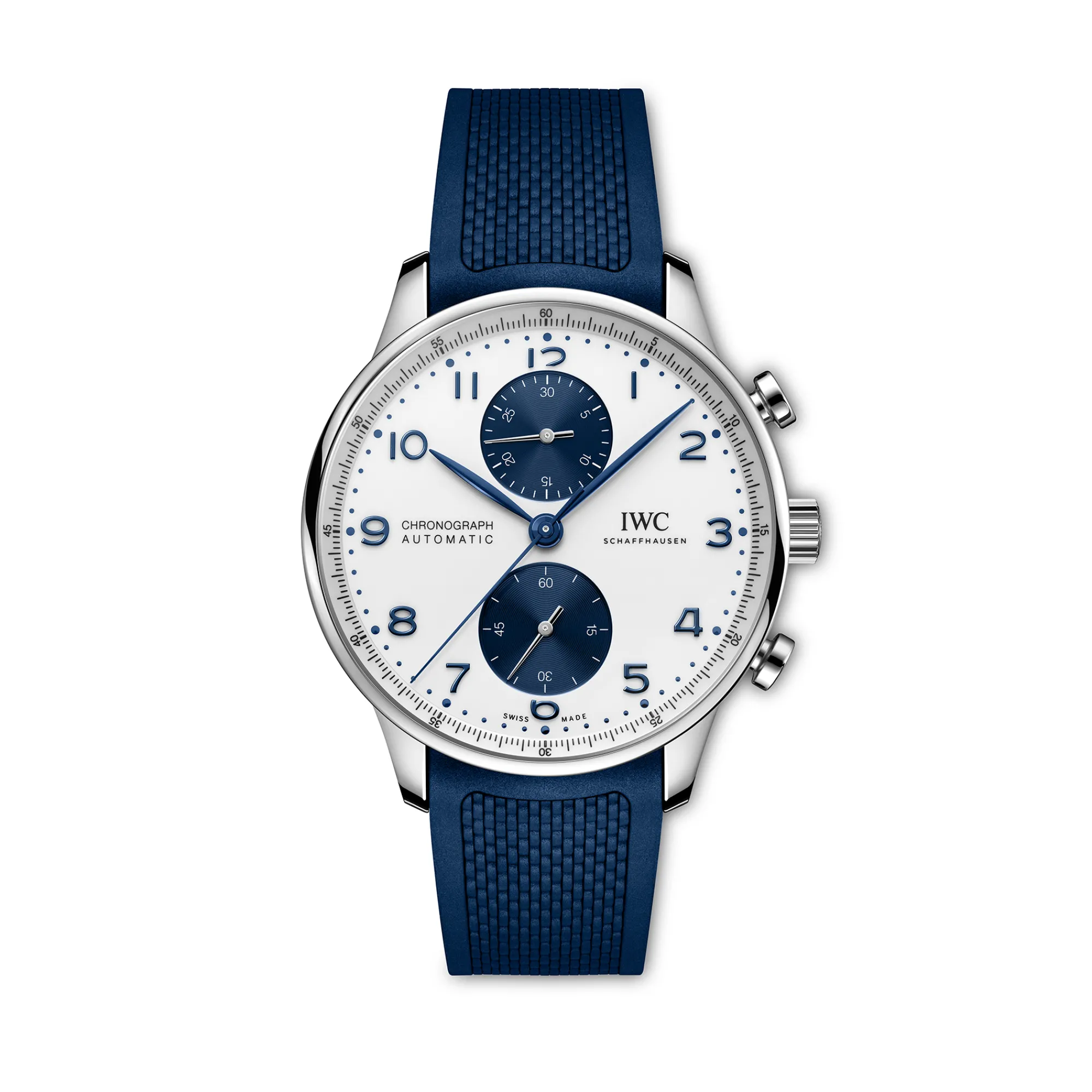 IWC Portugieser Chronograph White Dial Watch, 41mm Clearance