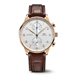 IWC Portugieser Chronograph Silver Dial Watch, 41mm