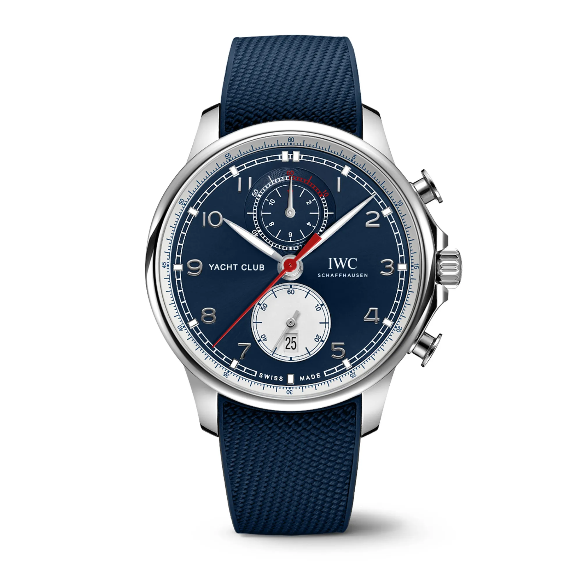 IWC Portugieser Yacht Club Chronograph Edition “Orlebar Brown” Blue Dial Watch, 44.6mm