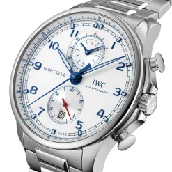 IWC Portugieser Yacht Club Chronograph Silver Dial Watch, 44.6mm Online
