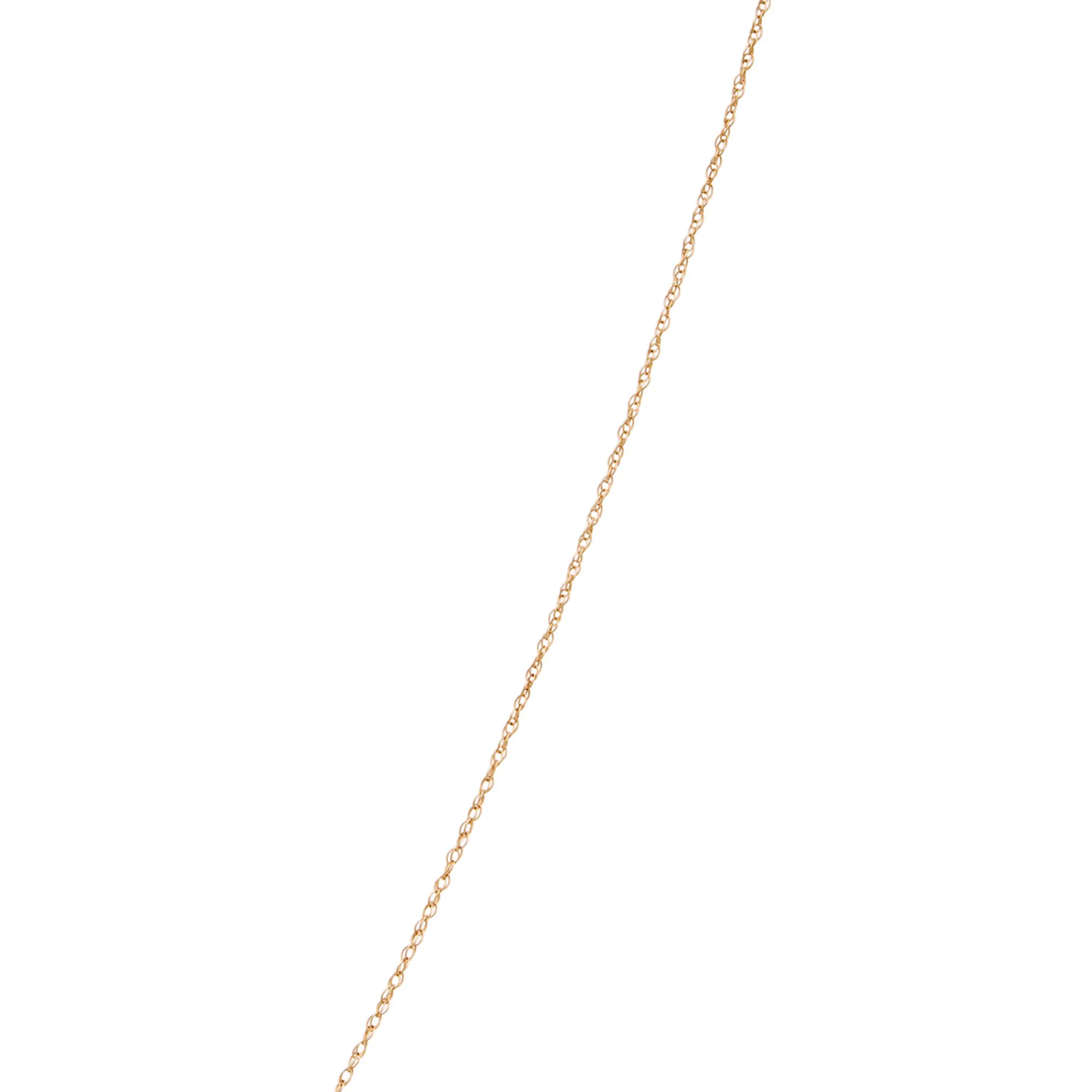 Linear Frame Diamond Pendant, 14k Two-Tone New