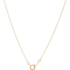 Linear Frame Diamond Pendant, 14k Two-Tone New
