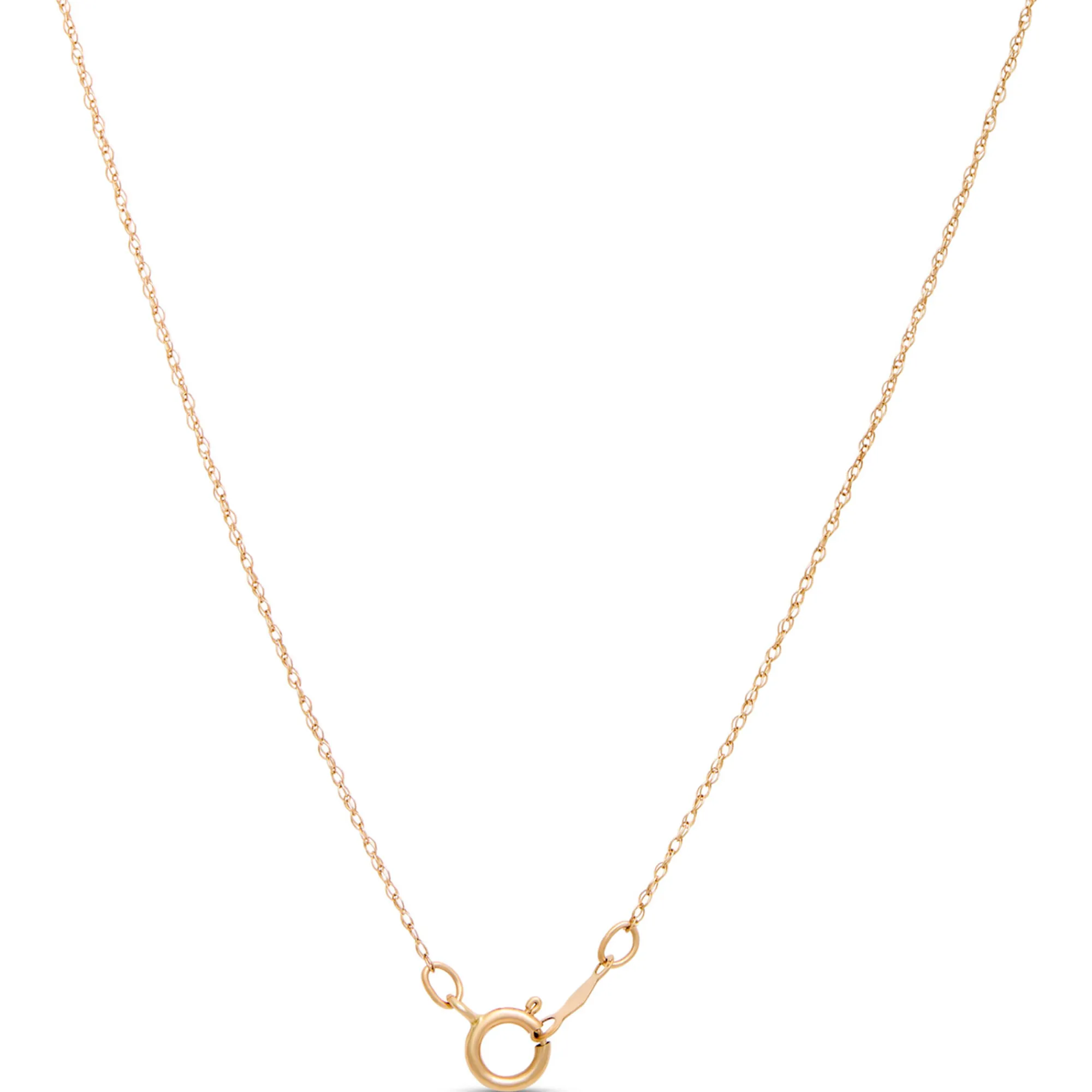Linear Frame Diamond Pendant, 14k Two-Tone New