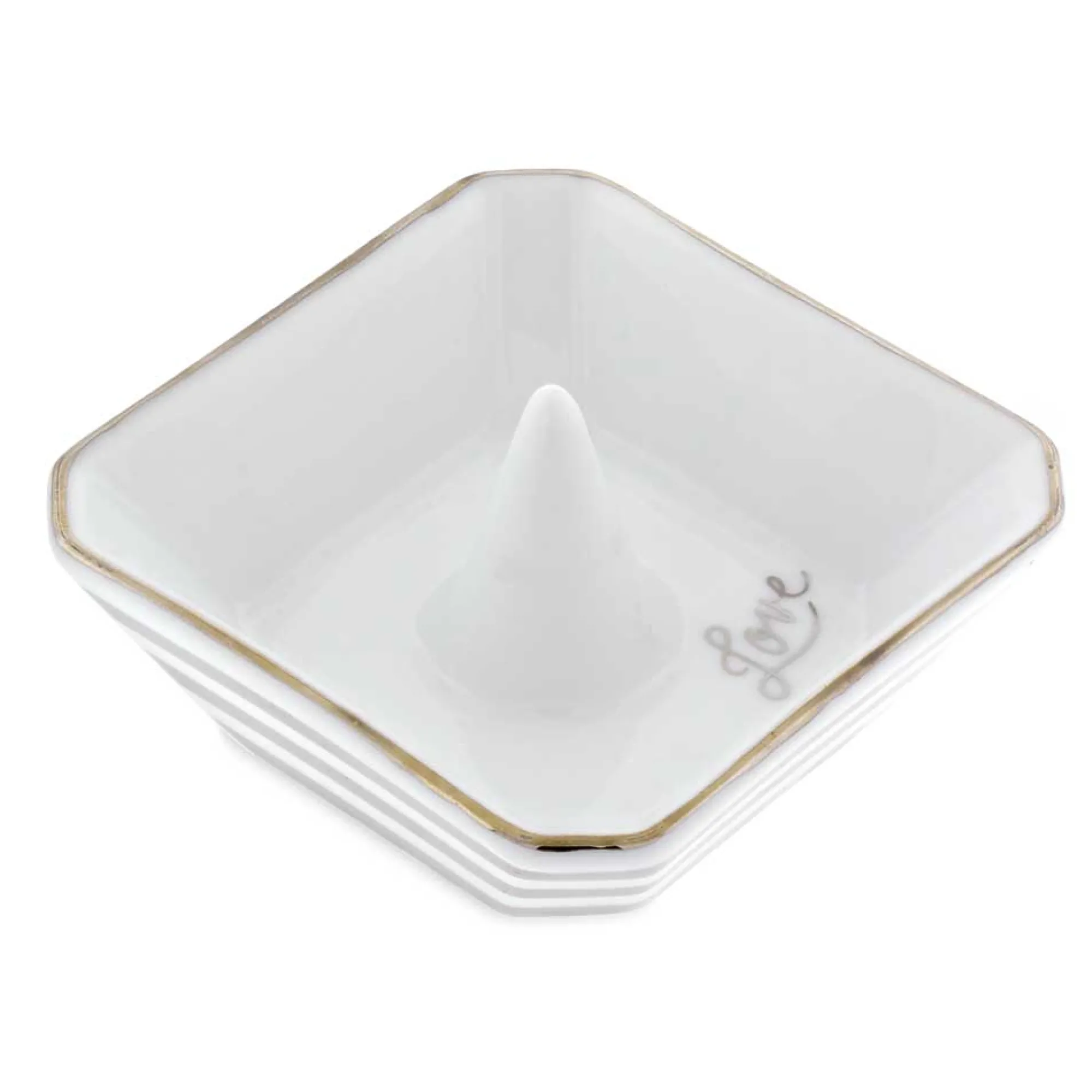 LOVE Porcelain Ring Holder Discount