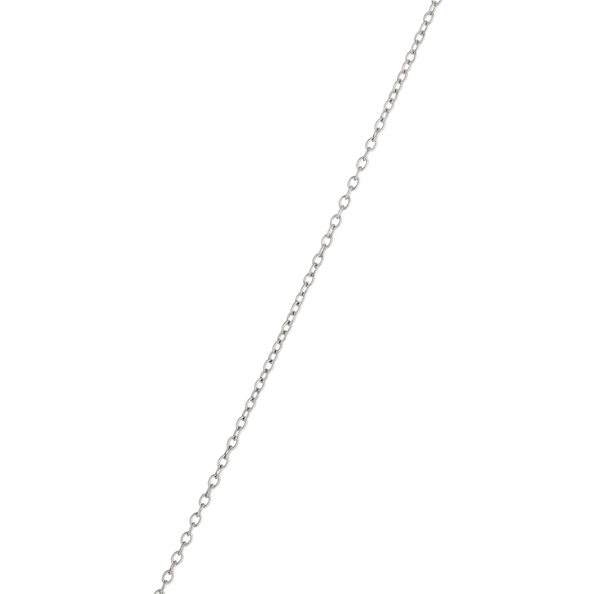 Marquise Diamond Cross Necklace, 2 Total Carat Weight, 14K White Gold Outlet