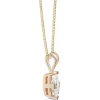 Marquise Diamond Pendant, ¾ Carat Total Weight, 14K Yellow Gold Discount