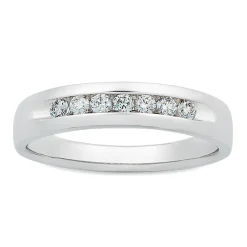 Men's Channel Set Diamond Band 14K, 1/3 ctw, Clearance