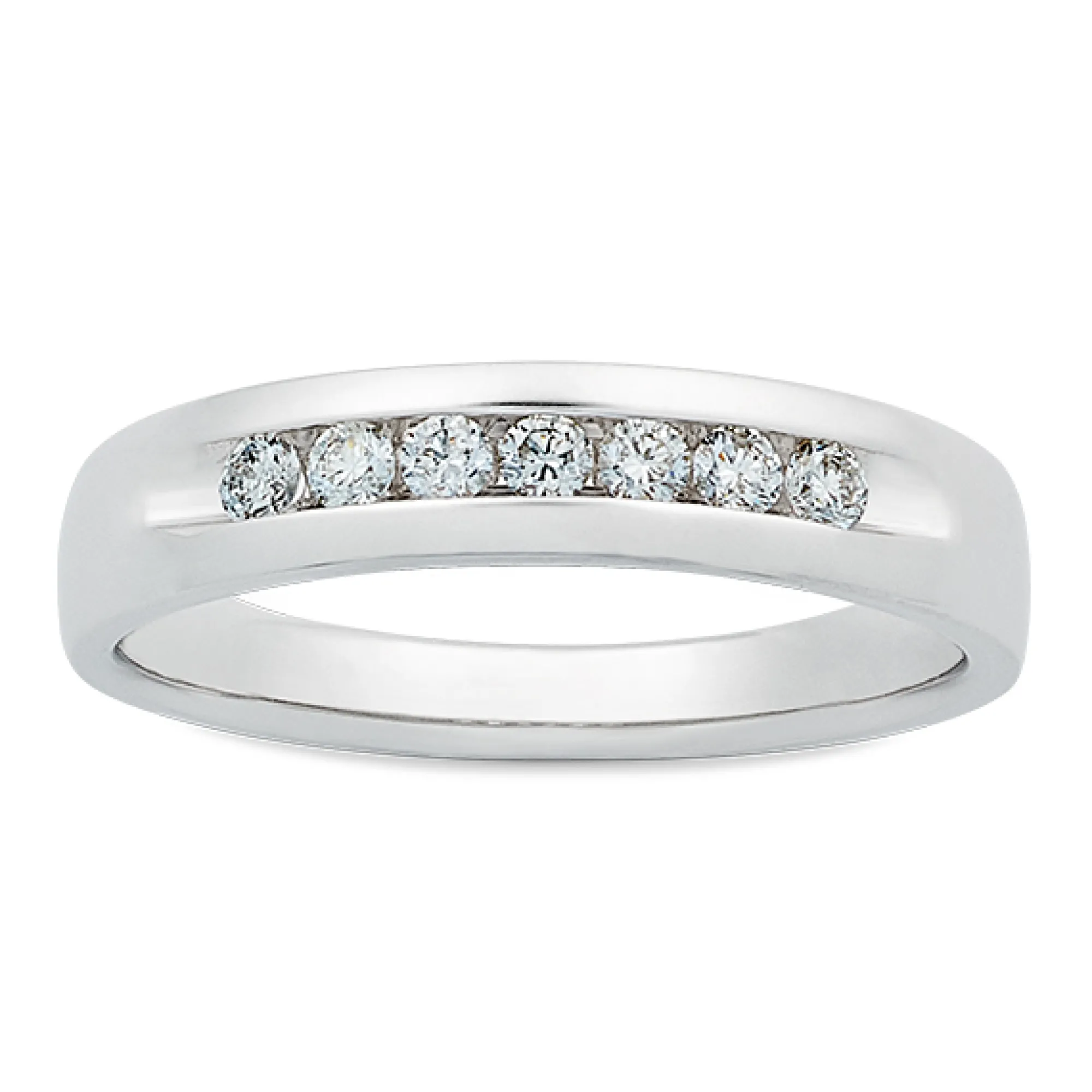 Men's Channel Set Diamond Band 14K, 1/3 ctw, Clearance
