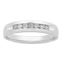 Men's Channel Set Diamond Band 14K, 1/3 ctw, Clearance