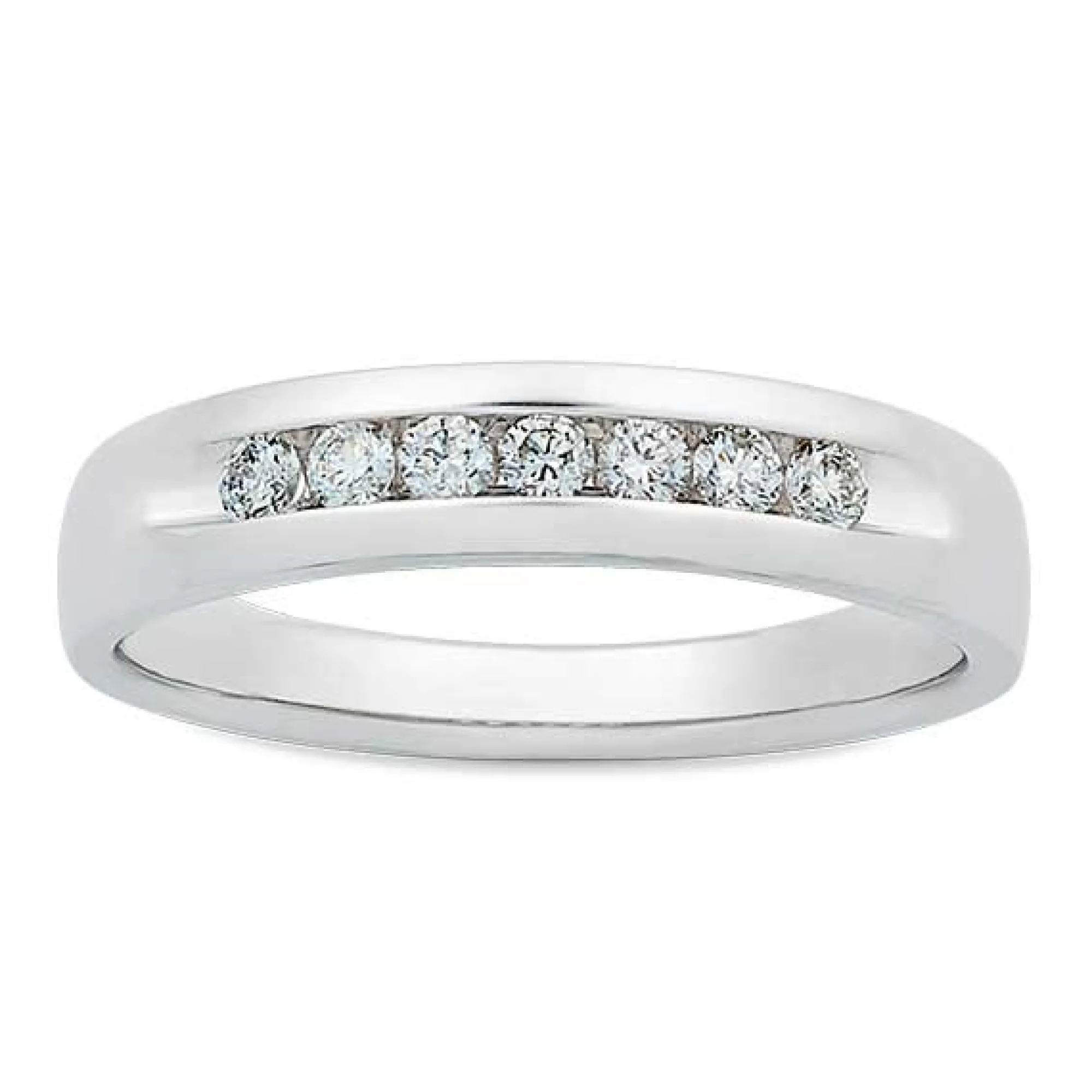 Men's Channel Set Diamond Band 14K, 1/3 ctw, Clearance