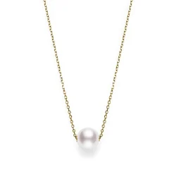 Mikimoto Akoya Cultured Pearl Necklace 8mm, A+, 18K Sale