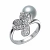 Mikimoto Akoya Cultured Pearl Ring in 18K White Gold Clearance