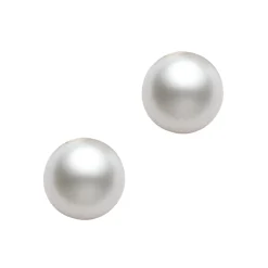 Mikimoto 7MM Akoya Cultured Pearl Earrings AAA, 18K Best
