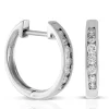 15MM Diamond Hoop Earrings 14K, 1/4 ctw. Sale