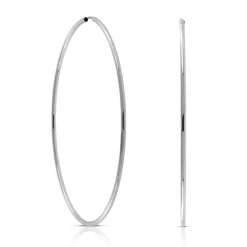 60MM Endless Hoop Earrings 14K Sale