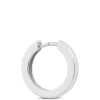 15MM Hinged Hoop Earring in Sterling Silver Hot