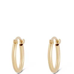 12MM Hoop Earrings 14K Clearance