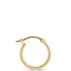 12MM Hoop Earrings 14K Clearance
