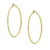 50MM Hoop Earrings 14K Hot