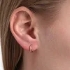 12MM Smooth Huggie Hoop Earrings, 14K Yellow Gold Discount