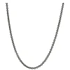Monica Rich Kosann Black Steel "Charlie" Chain, Stainless Steel Discount