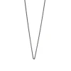 Monica Rich Kosann "Frankie" Delicate Black Steel Chain, Stainless Steel Sale
