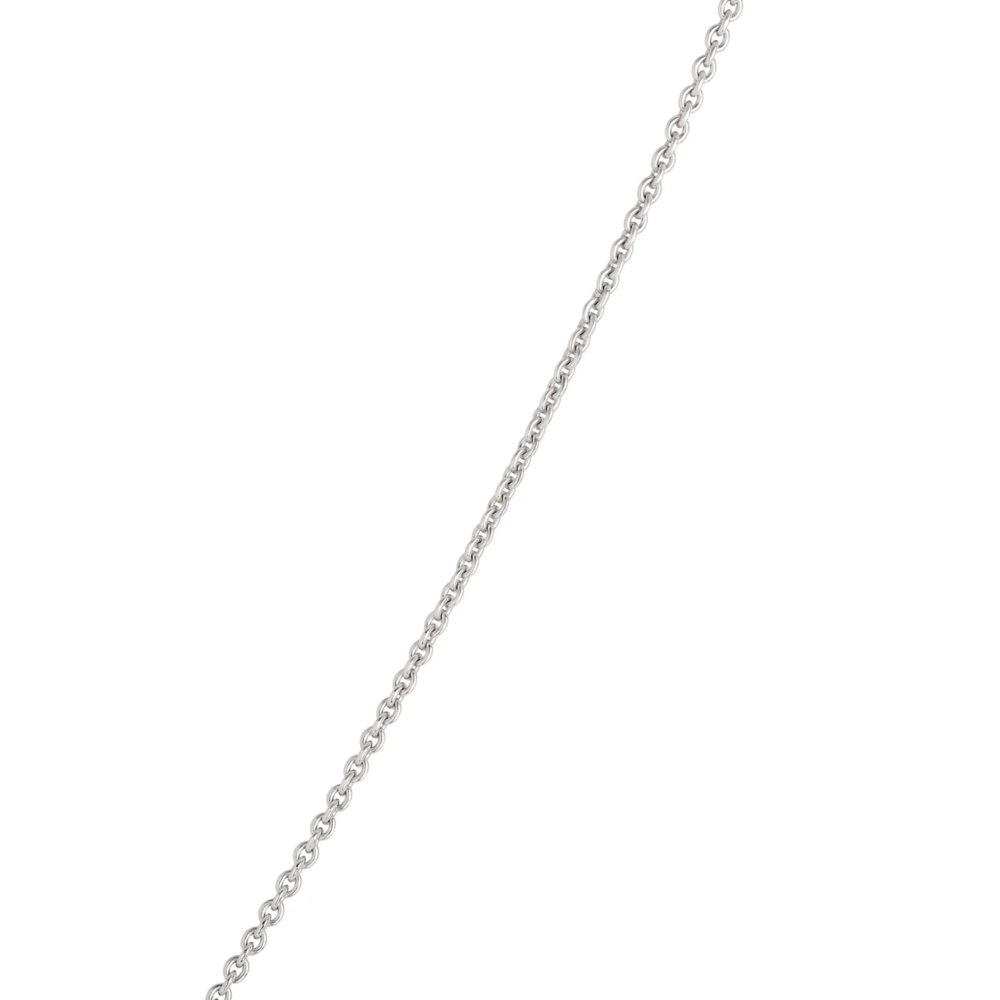 Multi-Colored Sapphire Floral Station Necklace, 14K White Gold Sale