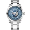 Omega Seamaster Aqua Terra 150M Steel on Steel Blue Dial Watch, 43mm