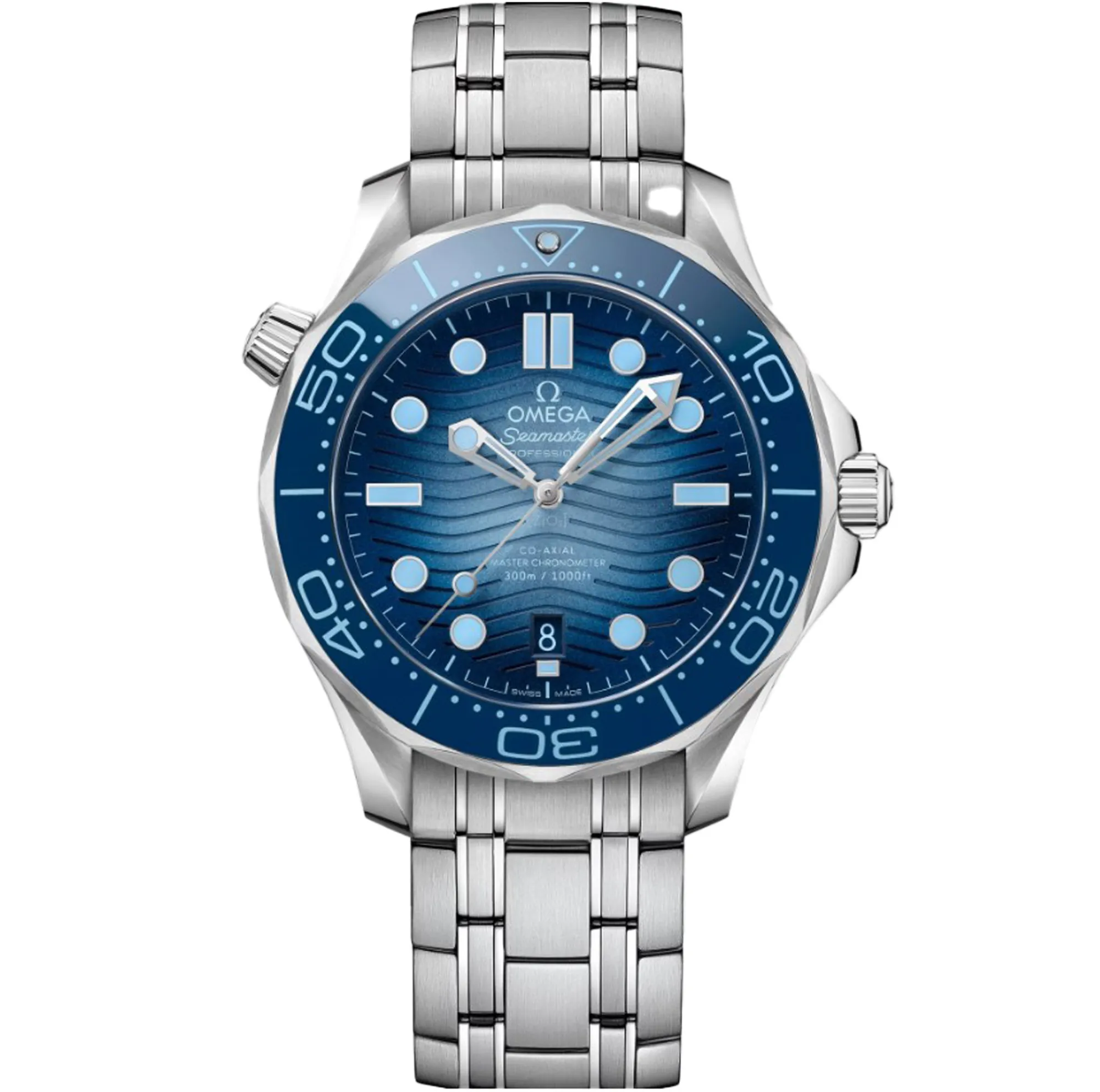 Omega Seamaster Diver 300M Blue Dial Watch, 42 mm Discount