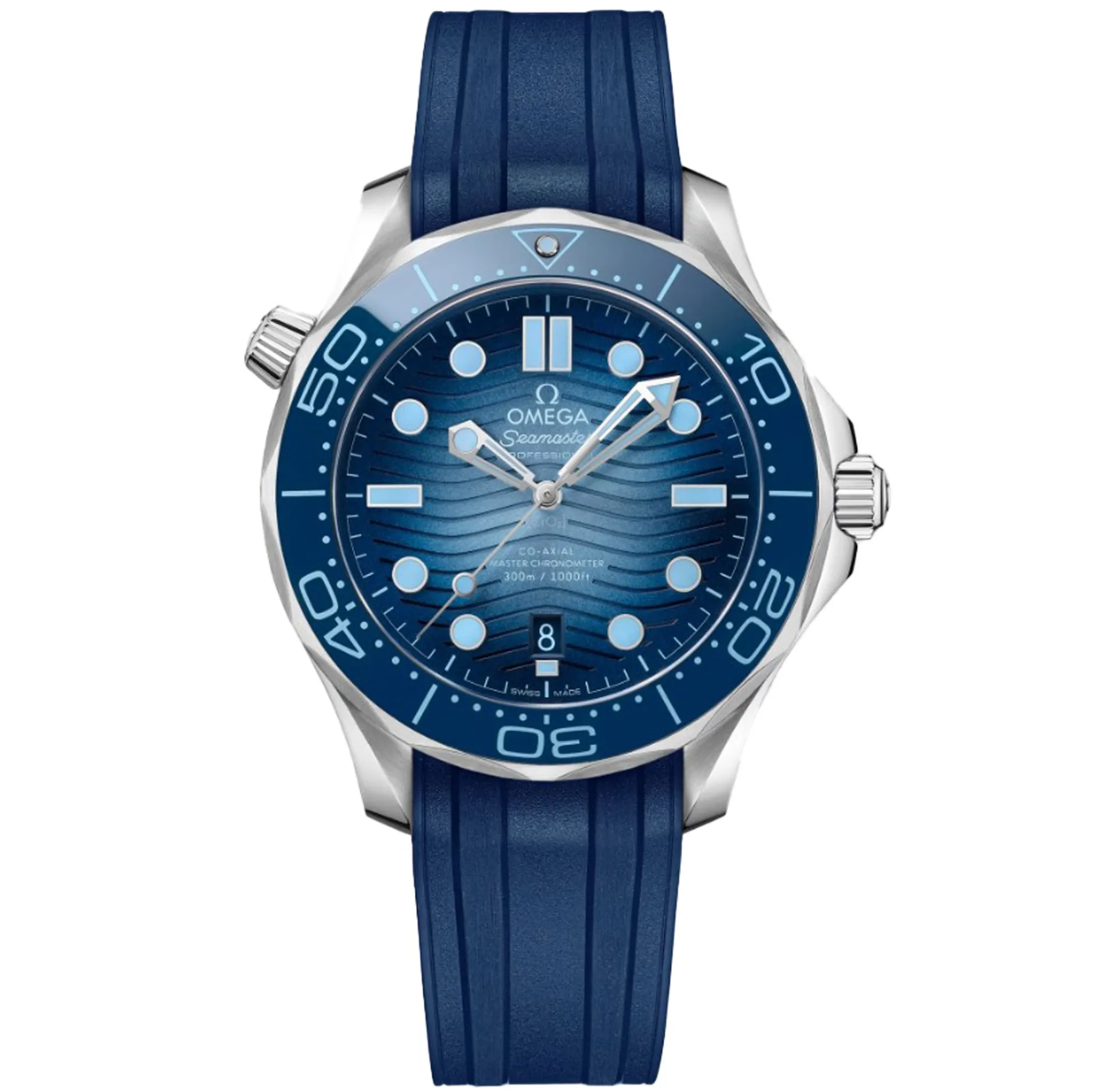 Omega Seamaster Diver 300M Blue Dial Watch, 42mm Hot