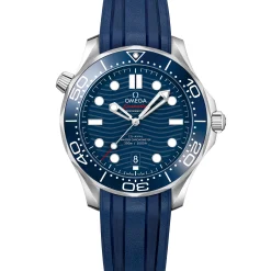 Omega Seamaster Diver 300M Steel Blue Dial Watch, 42mm Clearance