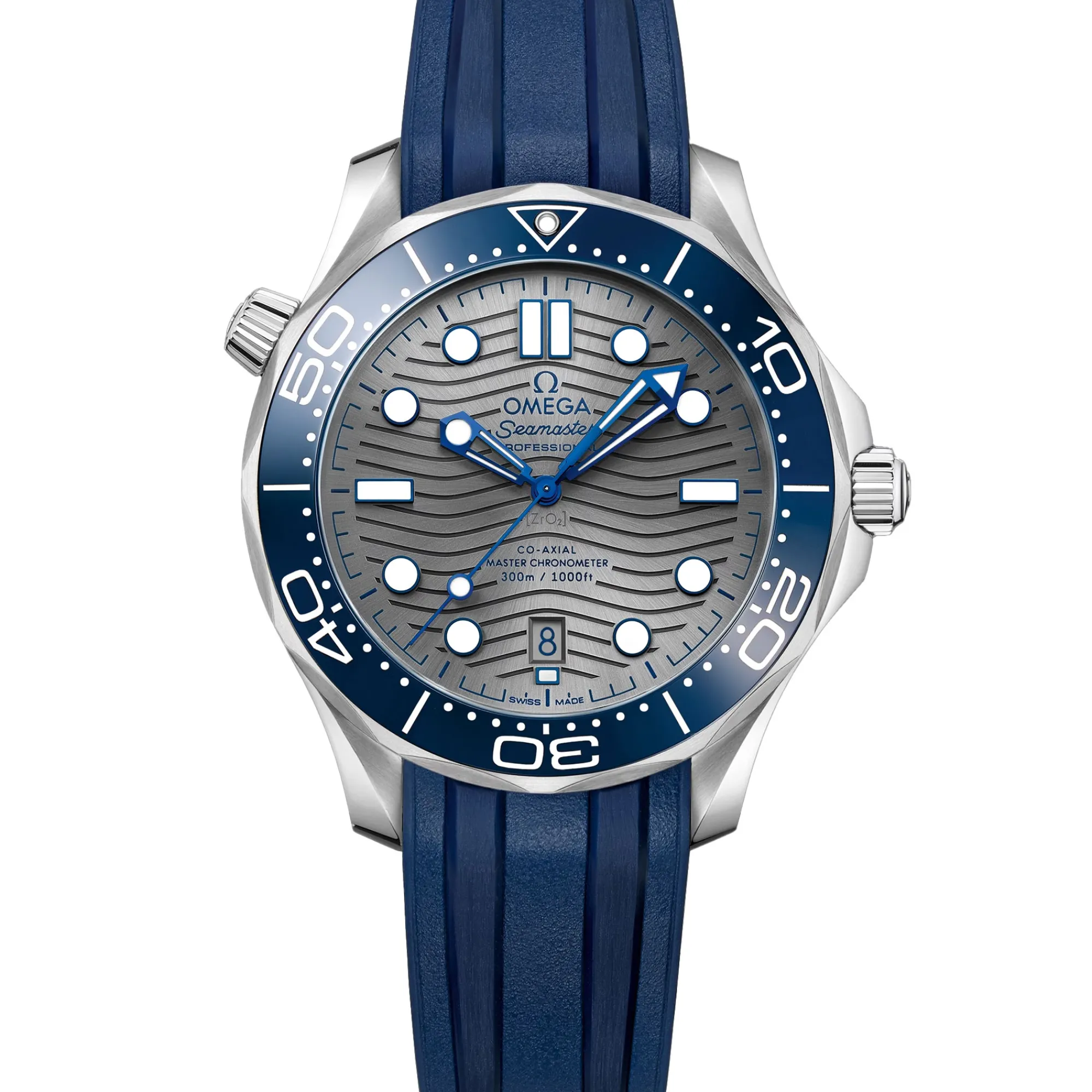 Omega Seamaster Diver 300M Steel Gray Dial Watch, 42mm