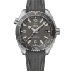Omega Seamaster Planet Ocean 600M Steel on Rubber Strap Blue Dial Watch, 43.5mm Online