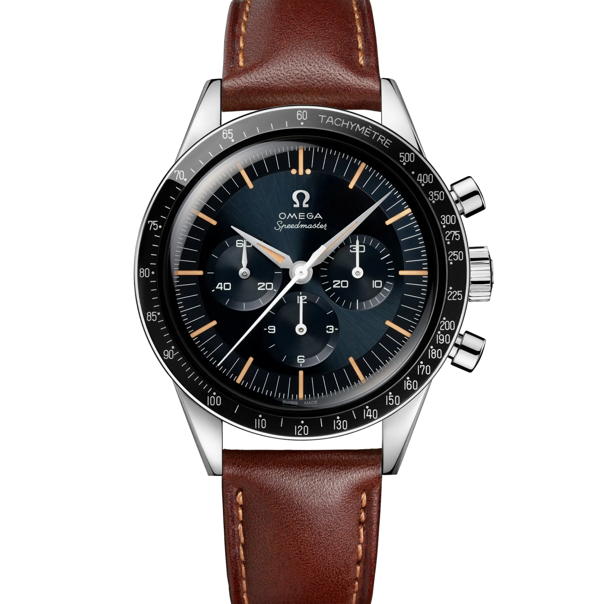 Omega Speedmaster First in Space Blue-Gray Dial Watch, 39.7mm Sale
