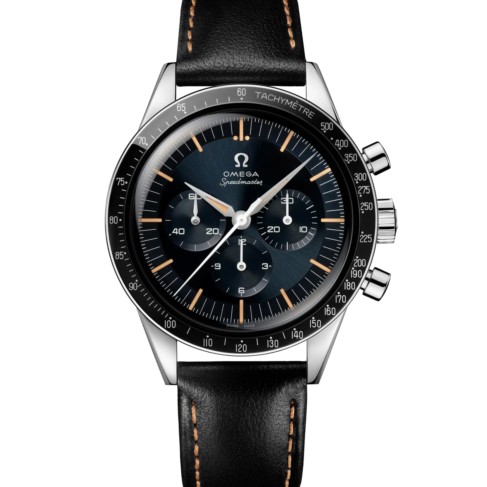 Omega Speedmaster First in Space Blue-Gray Dial Watch, 39.7mm Outlet