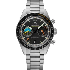 Omega Speedmaster Pilot Black Dial Watch, 40.85mm Outlet