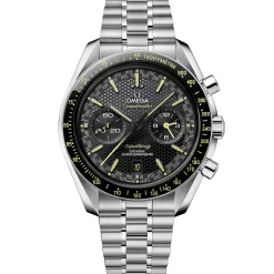 Omega Speedmaster Super Racing Black Dial Watch, 44.25mm New