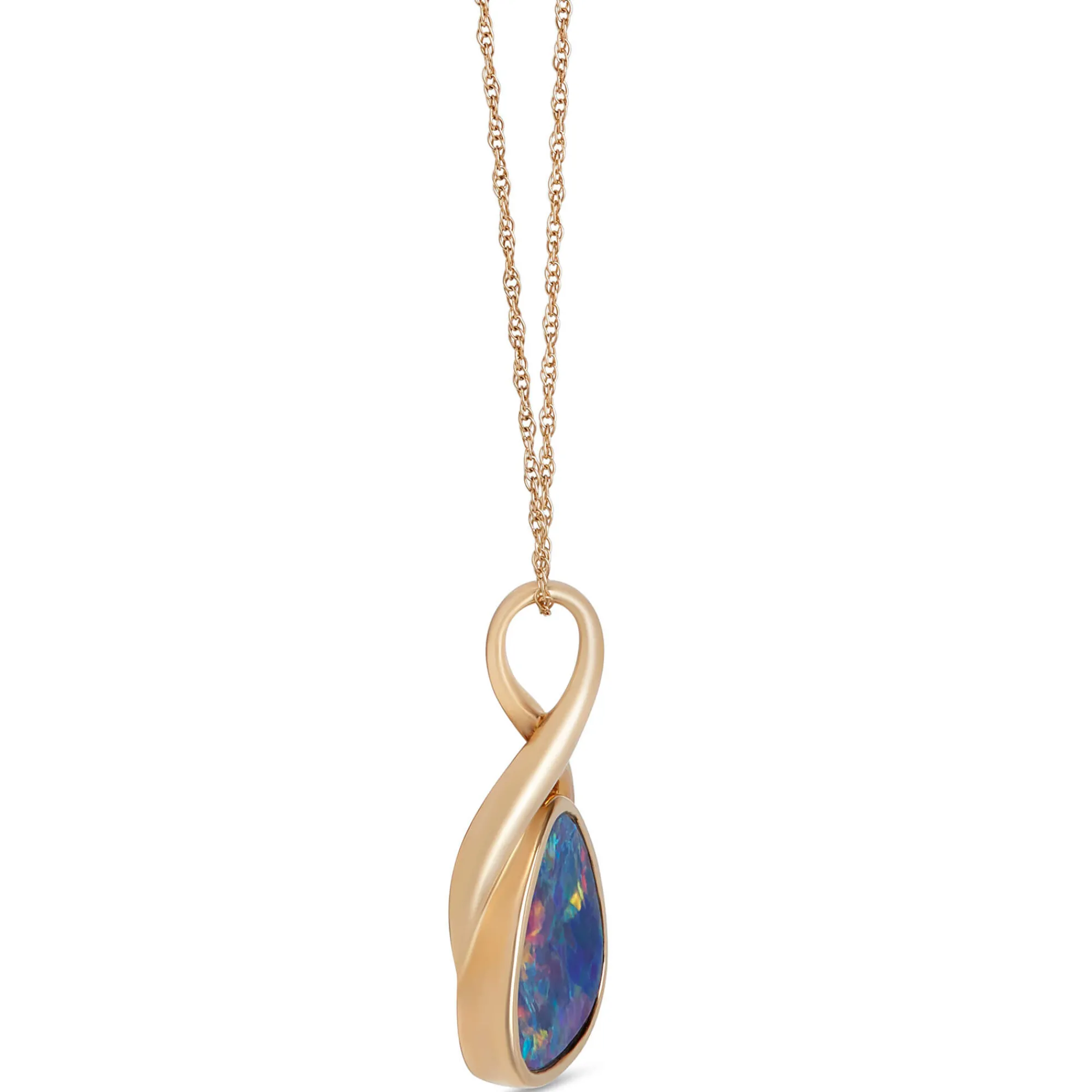 Opal Doublet Pendant 14K Online