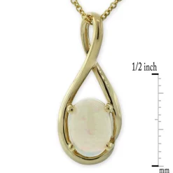 Opal Pendant 14K Discount