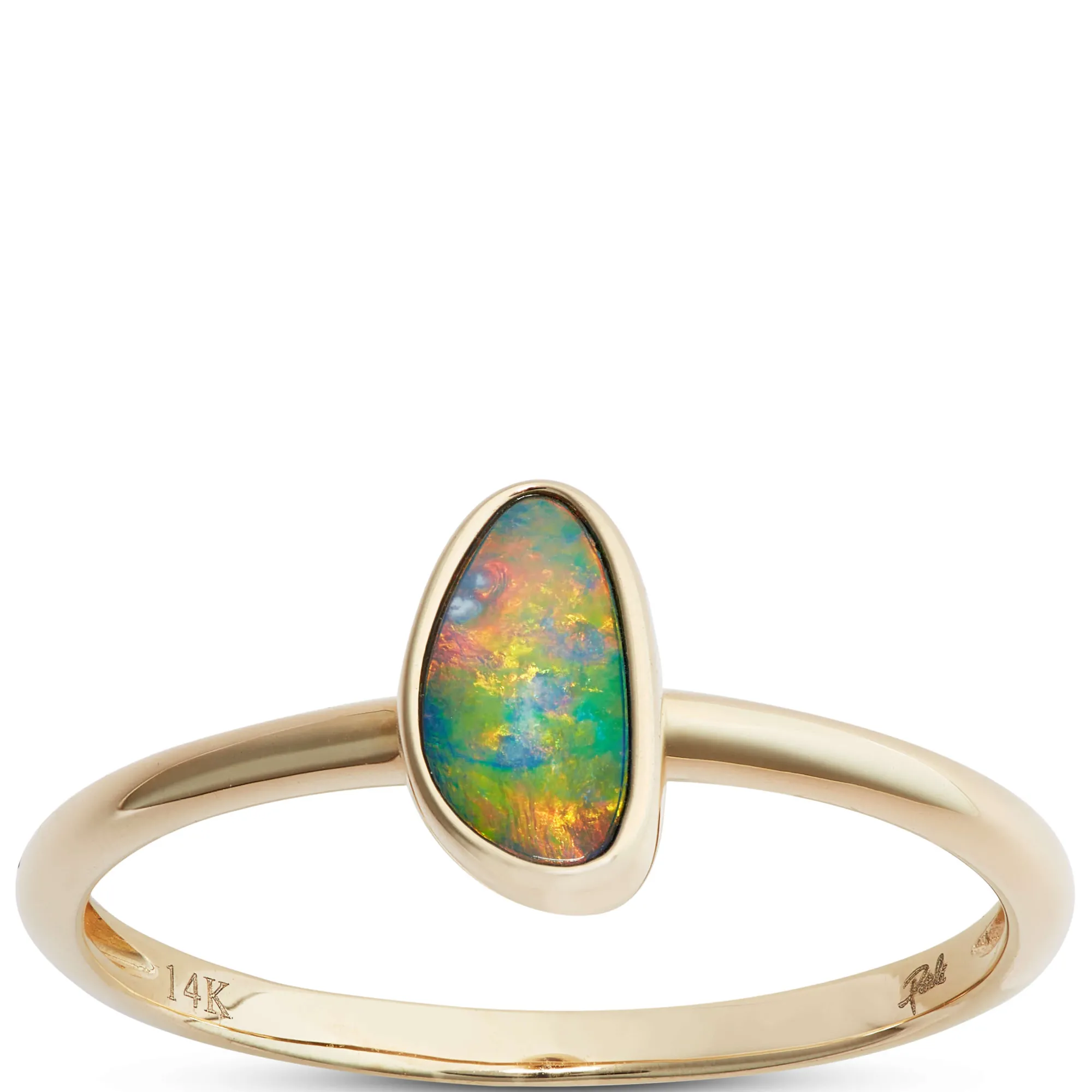 Opal Ring, 14K Yellow Gold Outlet