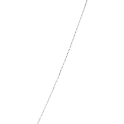 Oval Aquamarine Pendant, 14K White Gold Hot