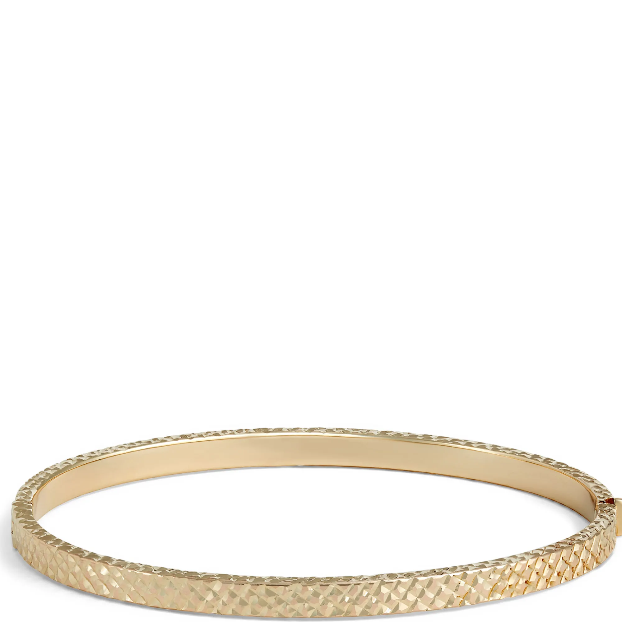 Toscano Oval Diamond Cut Bracelet, 14K Yellow Gold Hot