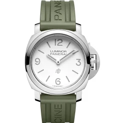 Panerai Luminor Base Logo White Dial Watch, 44mm Discount