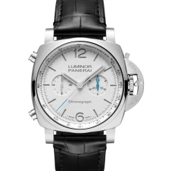 Panerai Luminor Chrono White Dial Watch, 44mm Discount