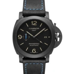 Panerai Luminor GMT Black Dial Watch, 44mm Sale