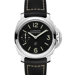 Panerai Luminor Logo Black Dial Watch, 44mm Outlet